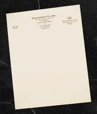 Cranes Bond - Letterheads Engraved