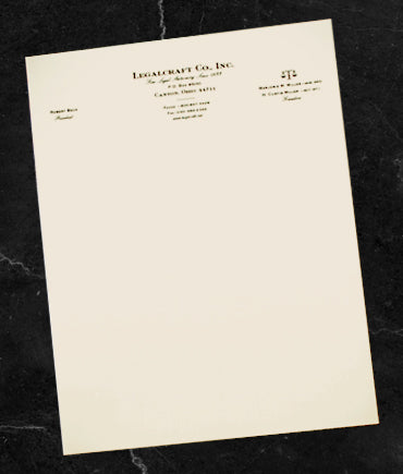 Cranes Bond - Letterheads Engraved