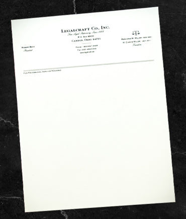 LegalCraft Linen Statements (White - 25% Rag)