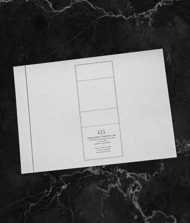 Manuscript Covers - 9 x 15 1/2 Personalized