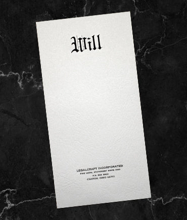 "Will" Envelopes - 4 3/8 x 9 1/2