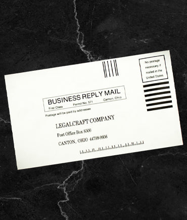 White Wove Bond #6 3/4 -24# Envelopes Printed