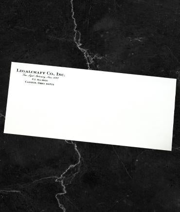 LegalCraft Linen #10 Envelopes - Wove Finish