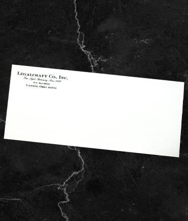 White Wove #10-24# Printed Security Self Seal Envelopes