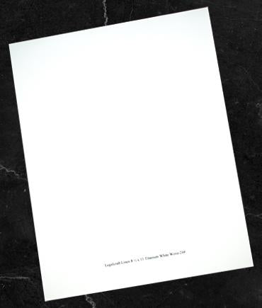 Typewriter Paper - Titanium White Wove Finish